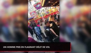 Allemagne : Un voleur pris en flagrant délit dans une fête foraine (Vidéo)
