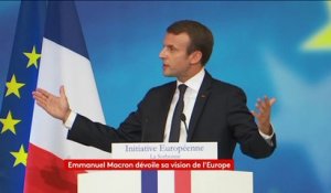 Macron souhaite un budget plus fort au cœur de l'Europe