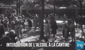 Quand l'alcool a été interdit dans les cantines de l'école en 1956