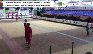 Seconde phase 2 du double, Mondial Seniors, Casablanca 2017