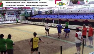 Seconde phase du double, Mondial Seniors, Casablanca 2017