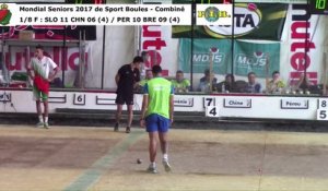 Huitièmes de finale du combiné, Mondial Seniors, Casablanca 2017