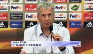 Ligue Europa – Favre : "On joue en 4-4-2, Sneijder est un 9 et demi…"