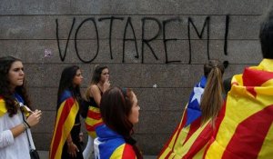 Barcelone: les étudiants pour l'indépendance