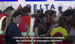 L'aéroport de Porto Rico toujours paralysé