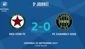 J9 - Red Star FC – FC Chambly-Oise (2-0), le résumé