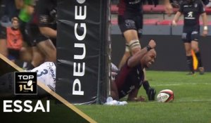 TOP 14 - Essai Gaël FICKOU (ST) - Toulouse - Agen - J6 - Saison 2017/2018