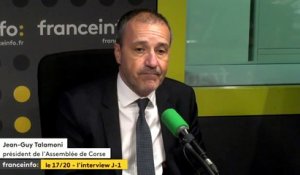 Violences policières en Catalogne : "C'est quelque chose que l'on ne peut pas accepter comme démocrate", estime Jean-Guy Talamoni (assemblée de Corse)