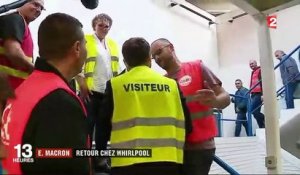 Amiens : retour chez Whirlpool pour Emmanuel Macron