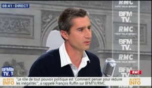 Ruffin qualifie Macron de "Robin des Bois à l’envers", "qui prend aux pauvres pour donner aux riches"