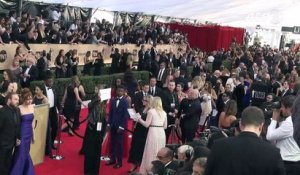 Hollywood: tapis rouge aux SAG Awards