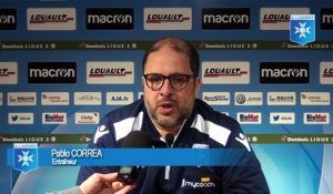 Conférence de presse de Pablo Correa avant FC Nantes - AJA
