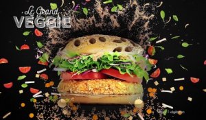 TBWA Paris pour McDonald's - «Le Grand Veggie» - octobre 2017
