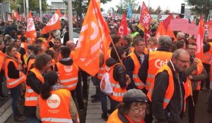 Forte mobilisation contre la réforme du travail