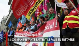 JT breton du mardi 10 octobre 2017 : jour de colère