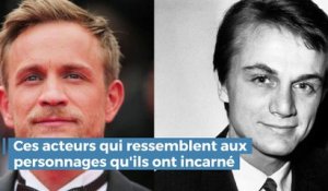 Ces acteurs qui ressemblent étonnament aux personnages qu'ils ont incarné