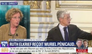 Marseille: "Quand il y a un dysfonctionnement, le ministre de l'Intérieur le corrige", dit Pénicaud