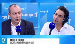 Laurent Berger sur le droit au chômage : "Macron doit nous dire comment il finance !"