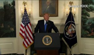 Trump annonce qu'il ne certifiera pas l'accord sur le nucléaire