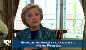 Affaire Weinstein: quand Clinton rappelle qu'un "agresseur sexuel" est dans le bureau ovale