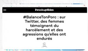 Le hashtag #BalanceTonPorc fait fureur sur le net