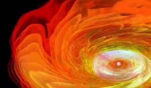 Deux étoiles à neutrons fusionnent en un trou noir