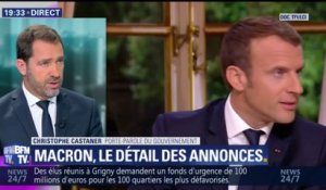 Castaner sur l'interview de Macron: "Il a regretté de ne pas avoir pu aborder certains thèmes"