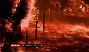 Incendies : le Portugal en colère