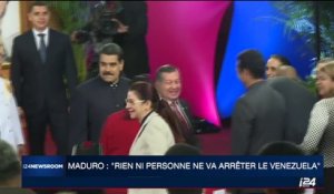 Maduro : "Rien ni personne ne va arrêter le Venezuela"