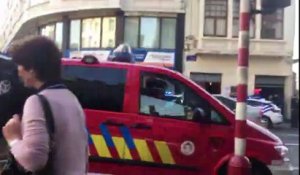 Explosion et incendie rue Bara à Anderlecht
