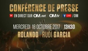 Replay : Rolando et Rudi Garcia en conférence de presse