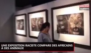 Chine : Une exposition compare des Africains à des animaux, les images chocs (Vidéo)