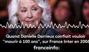 Quand Danielle Darrieux confiait vouloir "mourir à 100 ans"