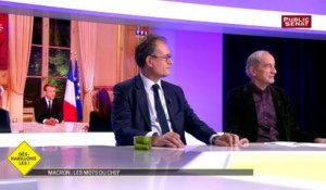 Déshabillons-les :  Macron : Les mots du chef