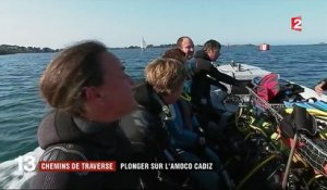Finistère : plongée sur l'épave du pétrolier "Amoco Cadiz"