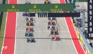 Grand Prix des Etats-Unis - Le départ de la course