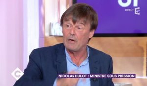 Nicolas Hulot : ministre sous pression - C à Vous - 23/10/2017