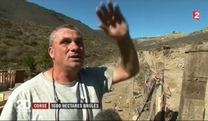 Incendie en Corse : une famille échappe aux flammes