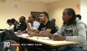 Lille : la faculté accueille des étudiants passés par la jungle de Calais
