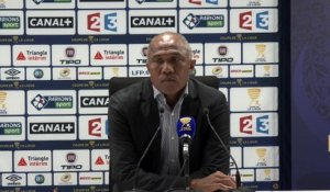 La conférence de presse d'Antoine Kombouaré après EAG-Montpellier (0-2)