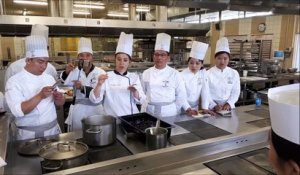 23 cuisiniers Chinois au lycée Alexandre Dumas