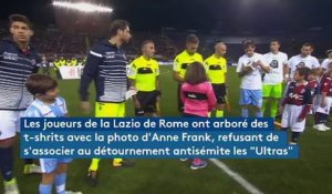 "Non à l'antisémitisme" : les joueurs de la Lazio de Rome se désolidarisent de leurs supporters