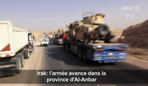 Irak: l'armée avance dans la province d'Al-Anbar