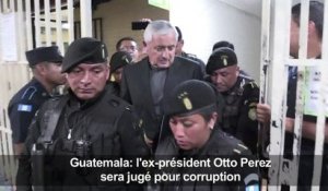 Guatemala: l'ex-président Otto Perez sera jugé pour corruption