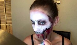 Meilleur déguisement d'Halloween 2017 : un maquillage de dingue !