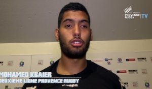 Albi / Provence Rugby : la réaction de Mohamed Kbaier