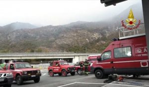 Italie : importants incendies dans le nord-ouest