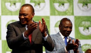 Le président kényan sortant, Uhuru Kenyatta, réélu avec 98% des voix