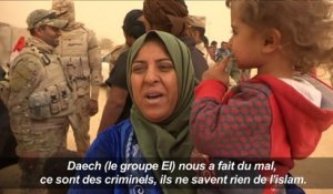Irak: des familles fuient les combats dans le désert d'Al-Anbar
