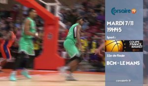 BA : Basket coupe de France en direct BCM vs LE MANS !